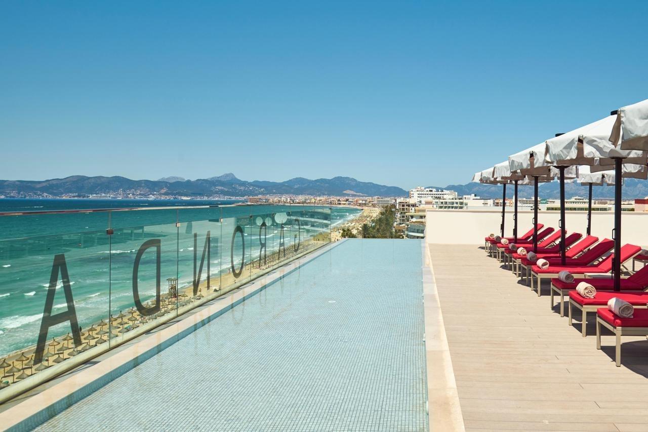 Pure Salt Garonda - Adults Only Hotel Playa de Palma  Exterior photo The rooftop pool at the hotel
